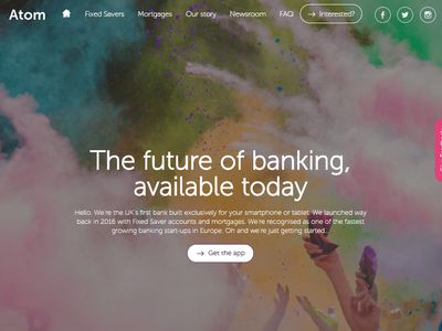 Atom Bank image