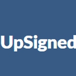Upsigned logo