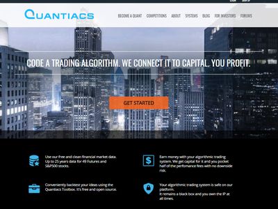 Quantiacs image