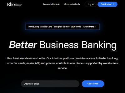 Rho Business Banking image