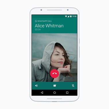 chiamata whatsapp in entrata