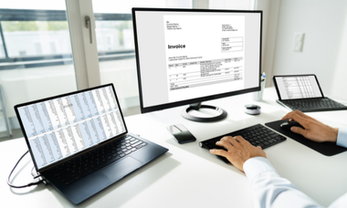 Fattura elettronica al computer fintech