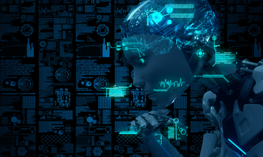 rappresentazione grafica dell'intelligenza artificiale