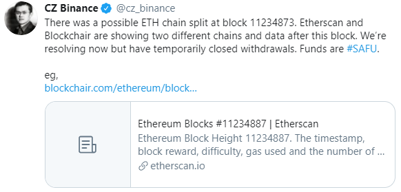 cz binance