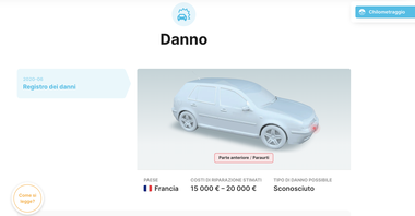 danni alle auto