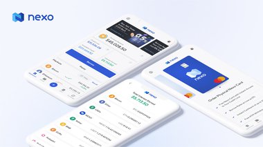 Applicazione nexo su smartphone