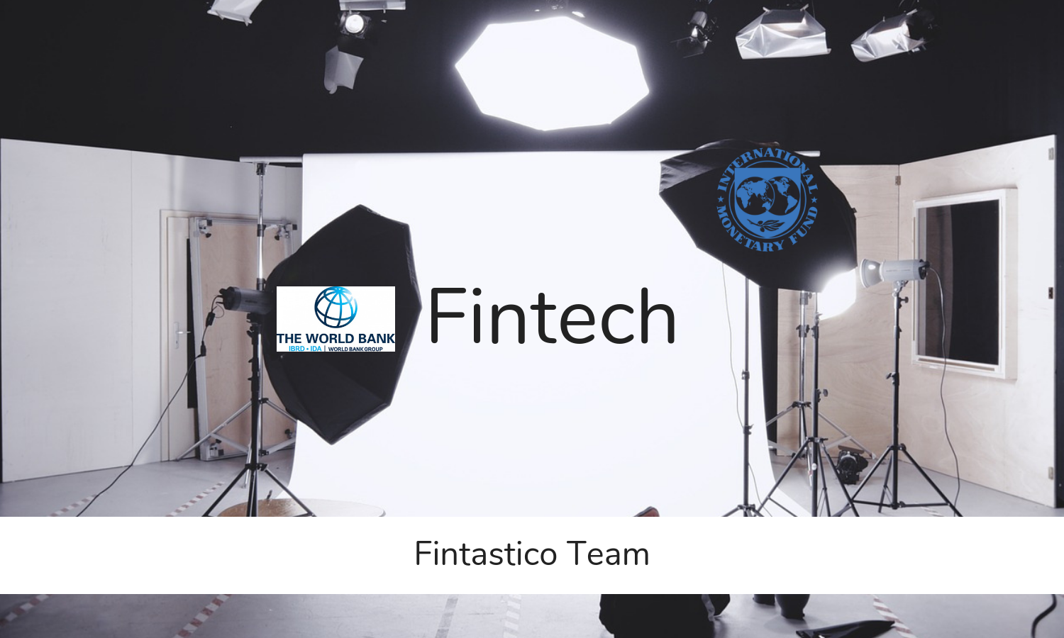 FMI e Banca mondiale fintech