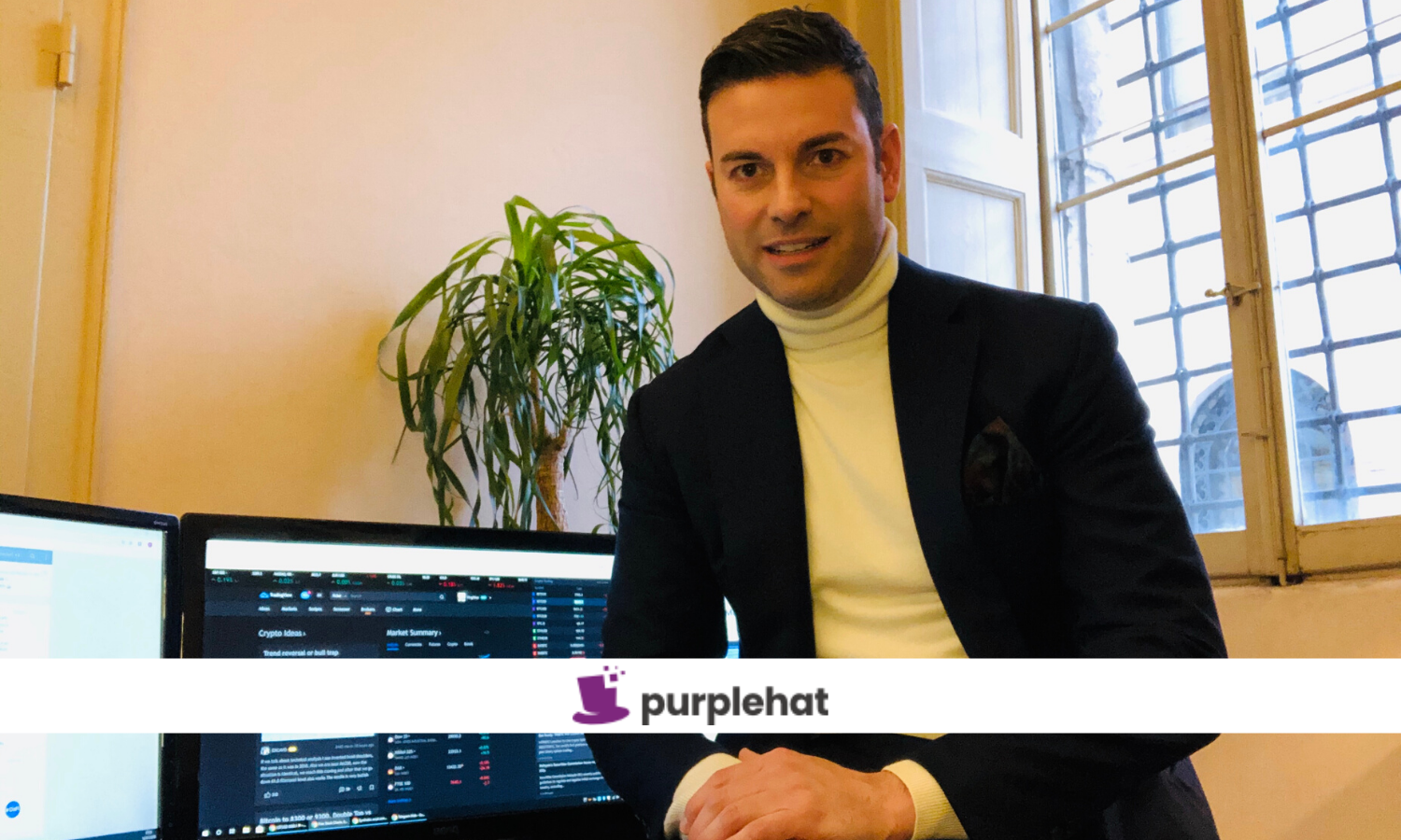 gianluca guerra purple hat capital